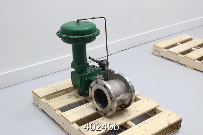 Used Fisher 6" Vee Ball Control Valve, V150 #40249