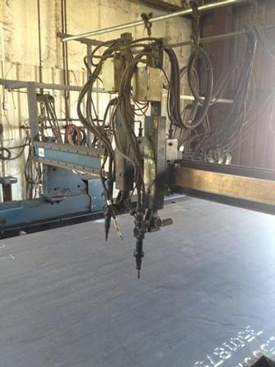 Used MG 12' x 24', 4 Oxy Torches, MG Systems 80 CNC