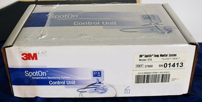 Used 3M SpotOn 370 Temperature Monitoring System Control Unit Mint in Box