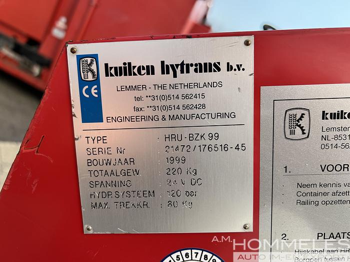 Used HYTRANS HOSE RECOVERY UNIT (HRU)