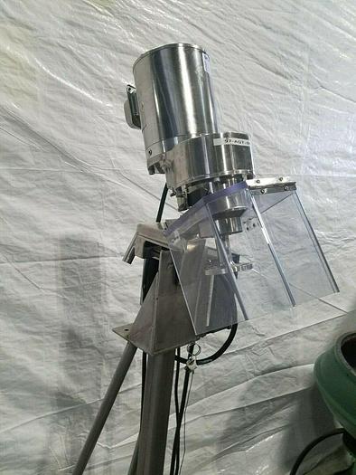 Used Lightning Stainless Steel Drum Mixing Blending Machine Mix Mixer with extra Blades