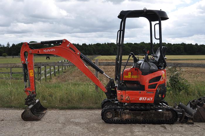 Used 2014 KUBOTA U17-3a