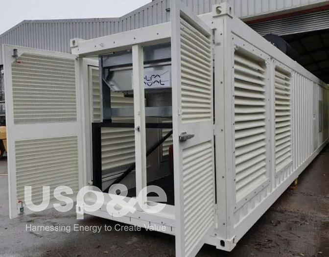 Used 1.2 MW 1990 Used Caterpillar 3516 Diesel Generator Set