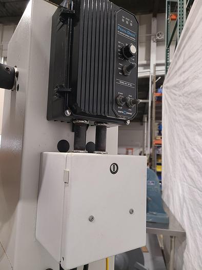 Used P/A Industries Dual Motorized Stock Feed Reels with Antenna Feed Control