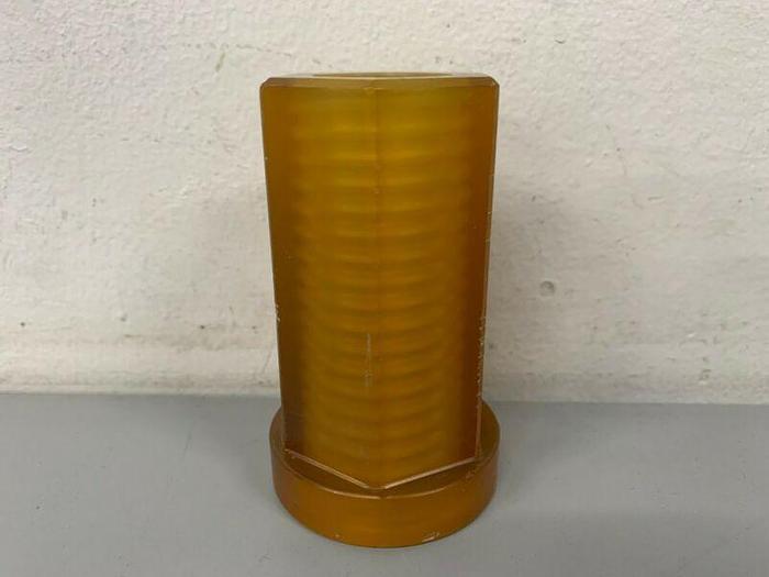 Used Cuno 3" x 1.5" Threaded Filter House Caps