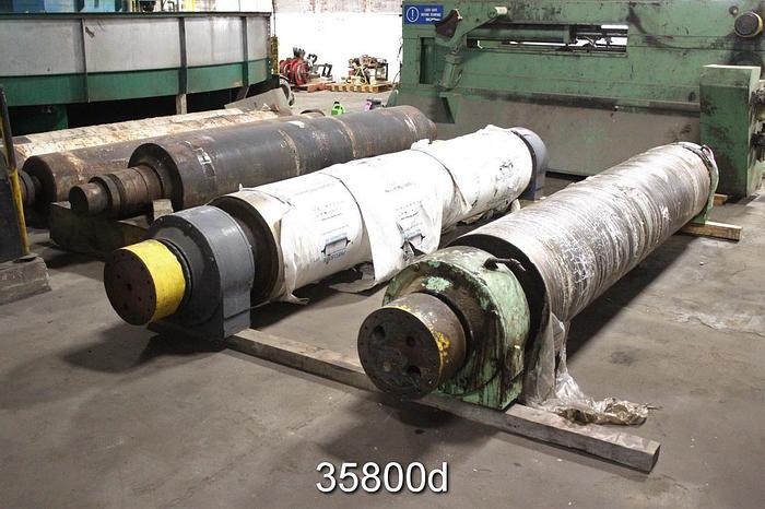 Used Hunt & Moscrop 3 Roll Calender Stack, 120"x22.75" #35800