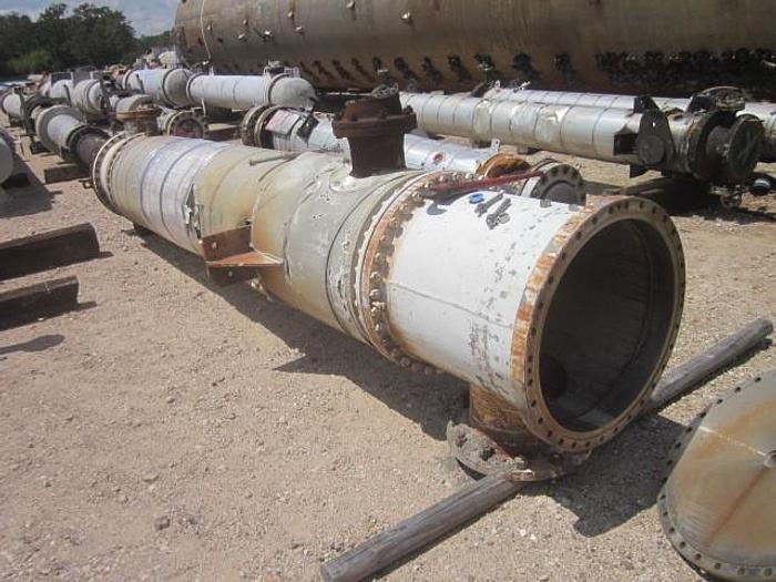 Used Used Heatran approximately 770 sq ft vertical stainless steel heat exchanger