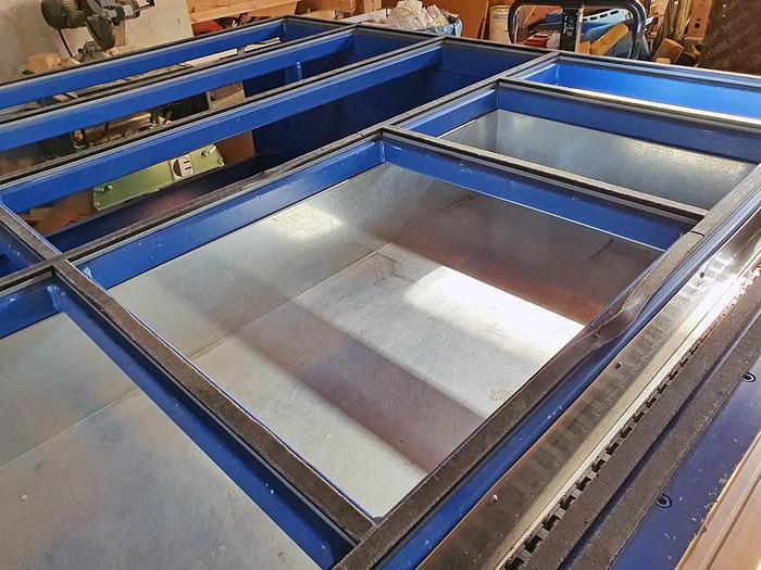 Used 2008 Schüco Schüco Fittings Table FPM 250 AV