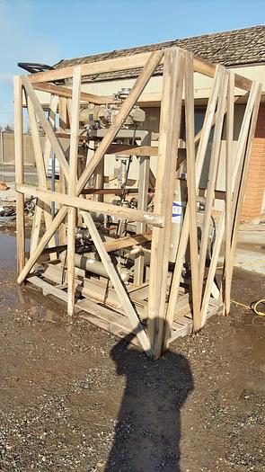 Used Pump, Vacuum, 10 HP, Wintek, Ndl B200, Dekker, Booster #C743960