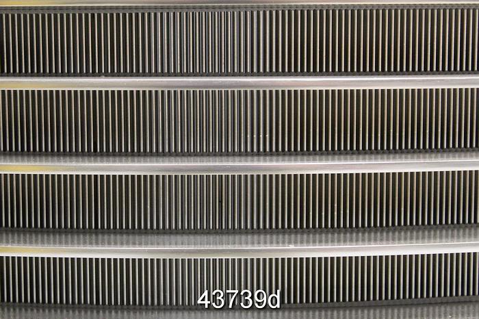 Unused GL&V UV500 Stainless Steel Pressure Screen Basket, .130mm Slots #43739