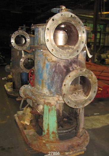 Used Black Clawson-24P-Selectifier Screen, 2-Foil Rotor ASSY-Belt Drive Arrangement and Basket, 20 HP, 1765 RPM, 230/460V Motor #27856