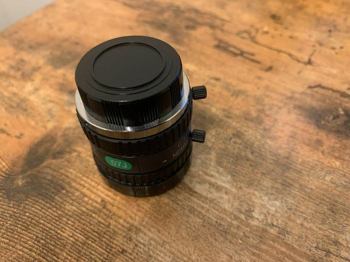 Used Computar M1614-MP2 2/3 Inch Megapixel 16mm Lens with Fixed Focal Length F1.4 Man