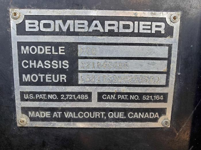 Used Bombardier MCD Muskeg Crawler Carrier