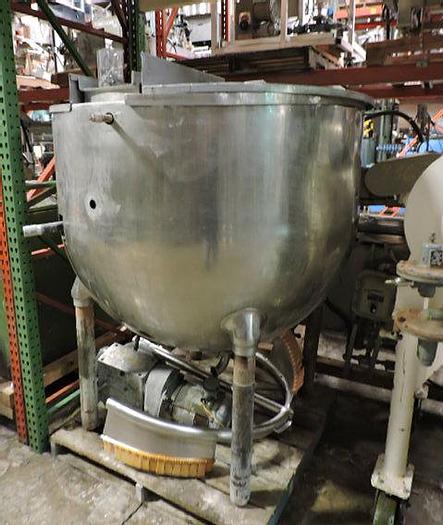Used GROEN RA-300 SP  300 GAL INSULATED SINGLE AGITATION & SCRAPE SURFACE DIRECT STEAM KETTLE ! RA-300-SP