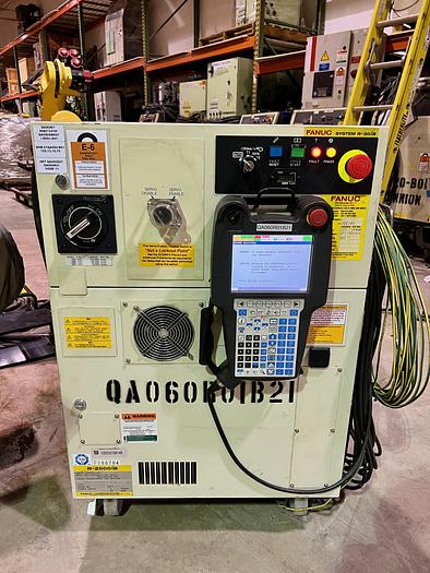 Used VERY LOW HOUR FANUC R2000iB/210F WITH R30iB CONTROLLER, TESTED AND CLEANED, 251 HOURS