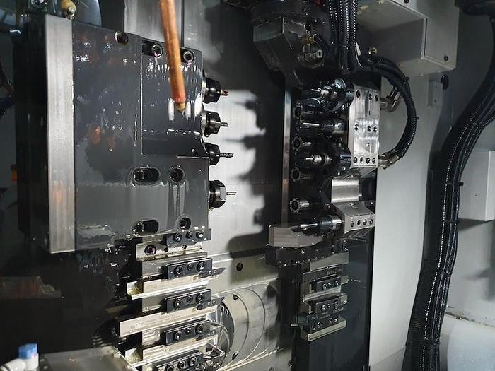 Used 2018 TSUGAMI MODEL SS327-5AX CNC SWISS LATHE