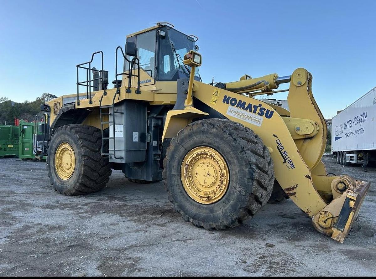 Used KOMATU WA600.6 BLOCK HANDLER