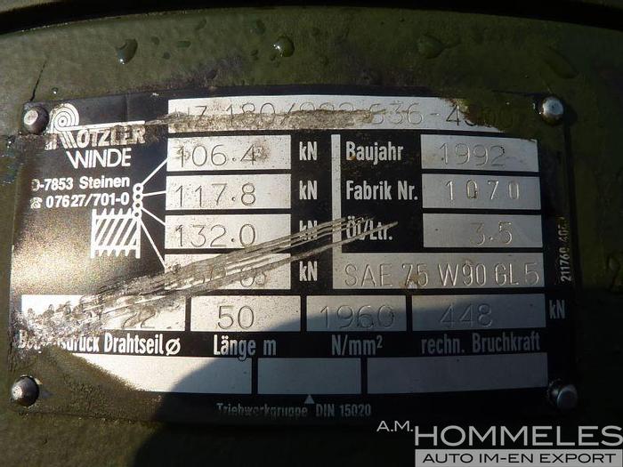 Gebruikt Rotzler HZ180 (15t)