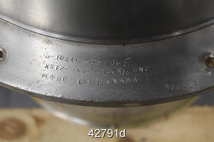 Used Bird 200 Barrier Pressure Screen Basket, .062" Holes #42791