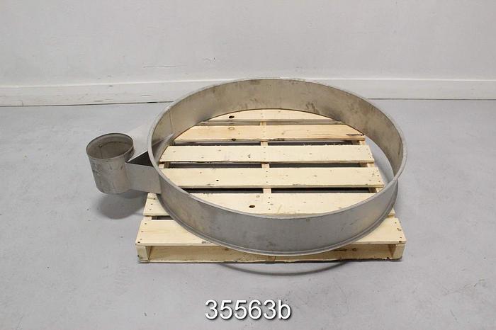 Used Sweco 48" Separator Spacing Frame, 8" Discharge #35563