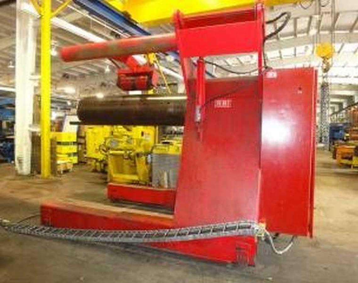 Used 60,000 Lb x 72" Red Bud Uncoiler
