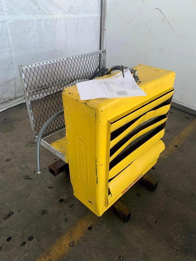 Used 84" x 80,000 Lbs. Yoder Recoiler