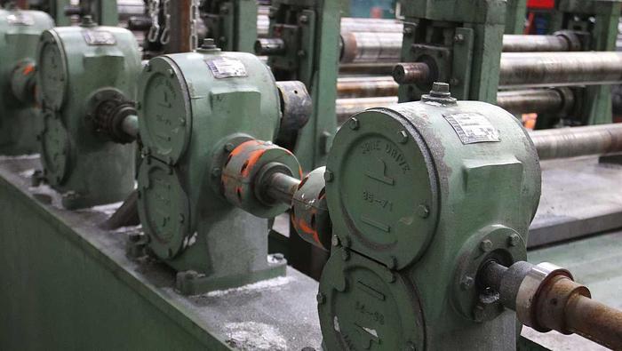 Used 13 STANDS X 3" X 44" BRADBURY ROLLFORMER