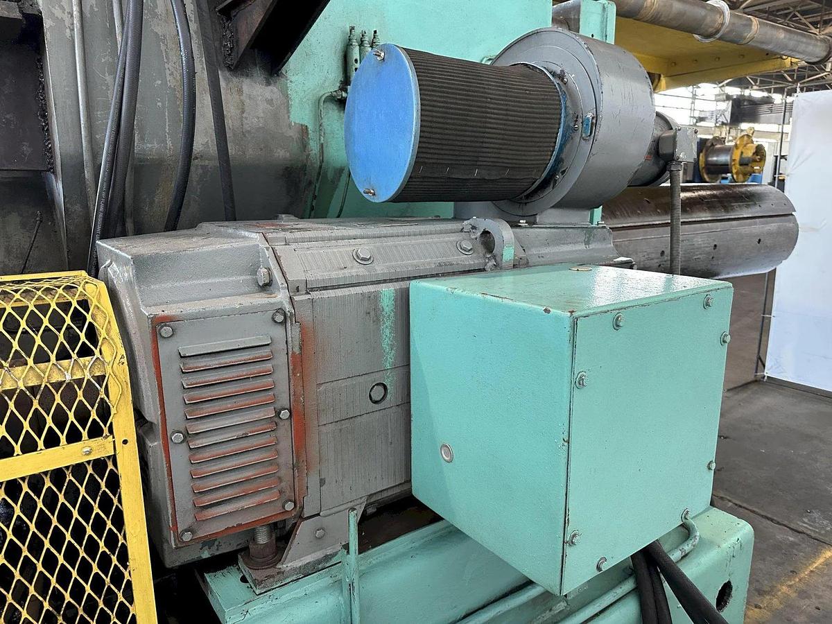 Used 84" x 80,000 Lbs. Yoder Recoiler