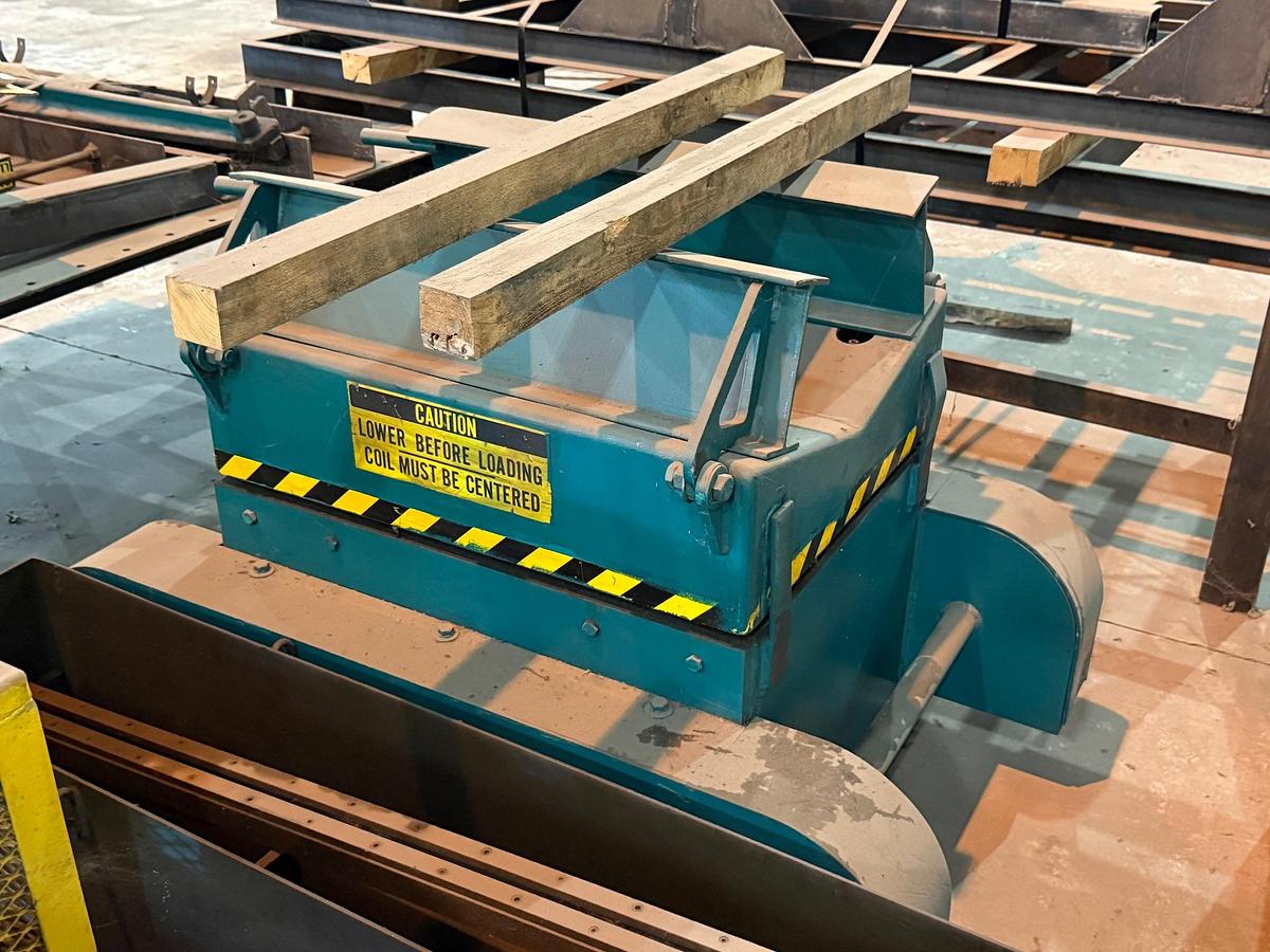 Used 72” x .075” x 20,000# Iowa Precision Multi-Blanking / Cut-To-Length Line