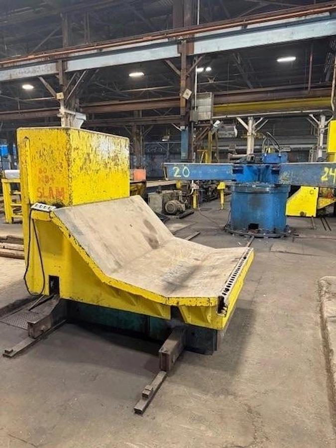 Used 60" x 1/2" x 60,000Lb Braner/Yoder Slitting Line