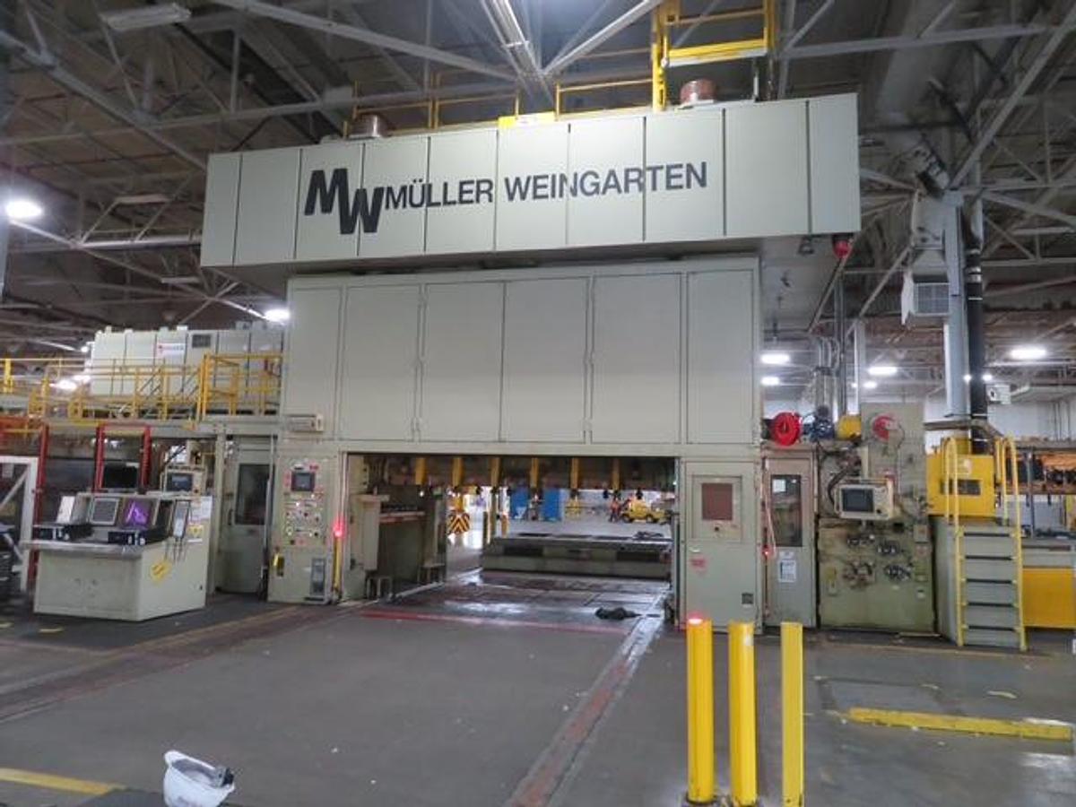 Used 1500 Ton Mueller Weingarten Progressive Press