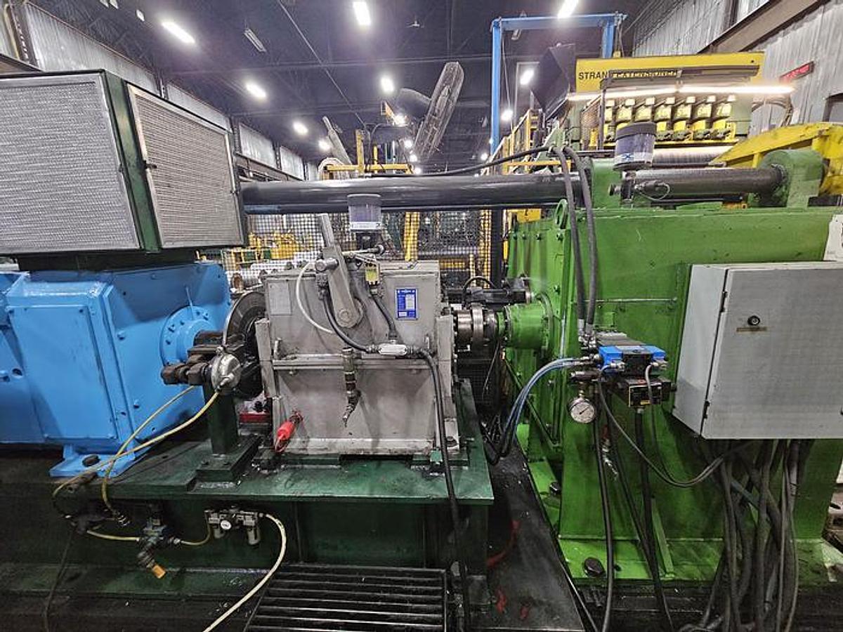 Used 60" x 50,000 Lbs Herr-Voss Recoiler w/ Attached Separator & Push-off  	