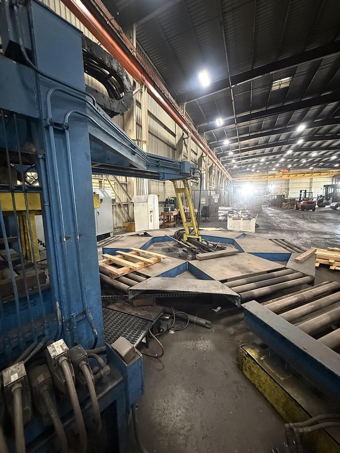 Used 72" OD x 10,000 Lbs. Loopco Banding Line