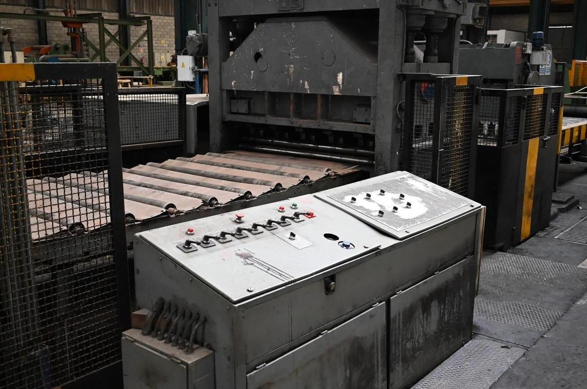 Used 59” x .394” x 55,000 Lb Fagor Arrasate Cut-To-Length Line