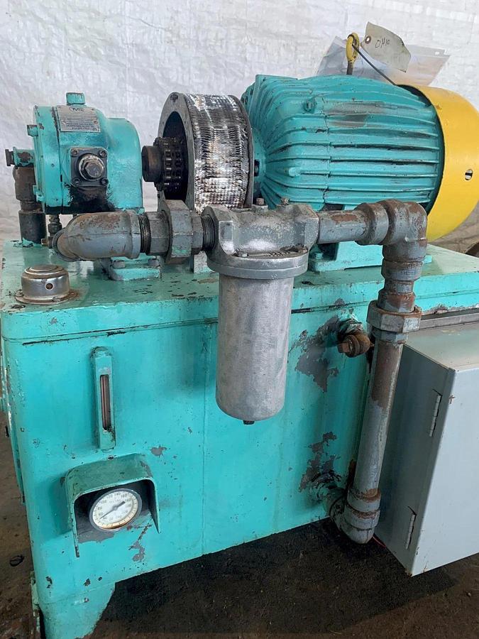 Used 84" x 80,000 Lbs. Yoder Recoiler