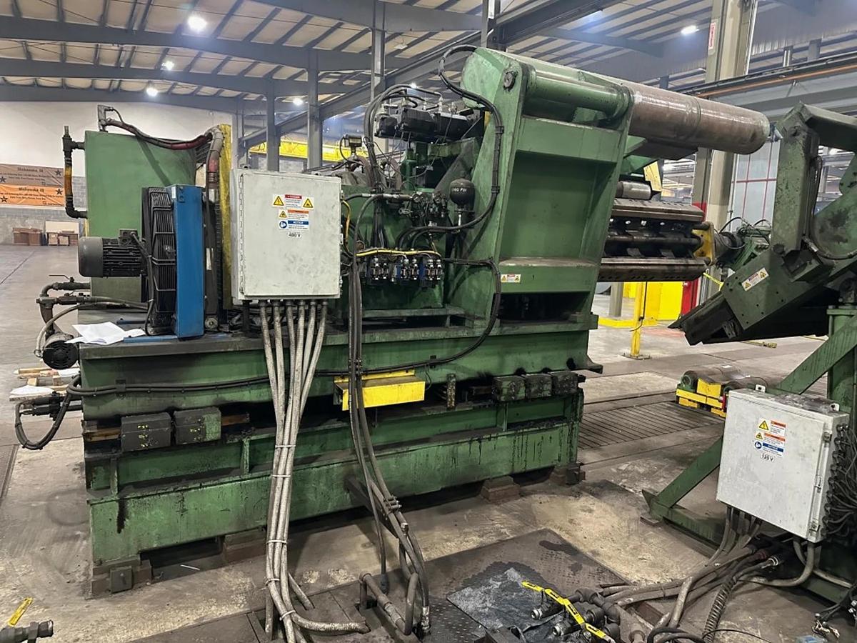 Used 75” x 80000 Lbs Red Bud Uncoiler