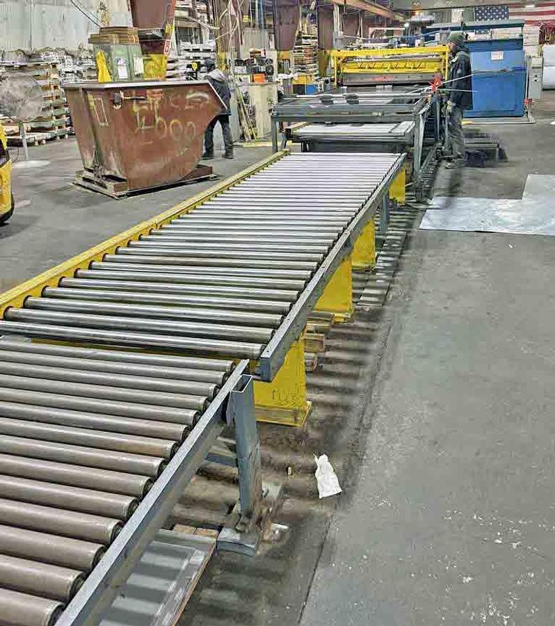 Used 60" x 0.060" x 20,000# Iowa Precision Slear Line