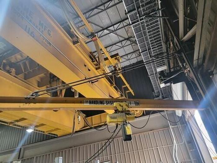 Used 75 Ton 60' Span Overhead Bridge Crane