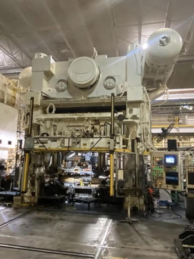 Used 1600 Ton Danly Tandem Press Line