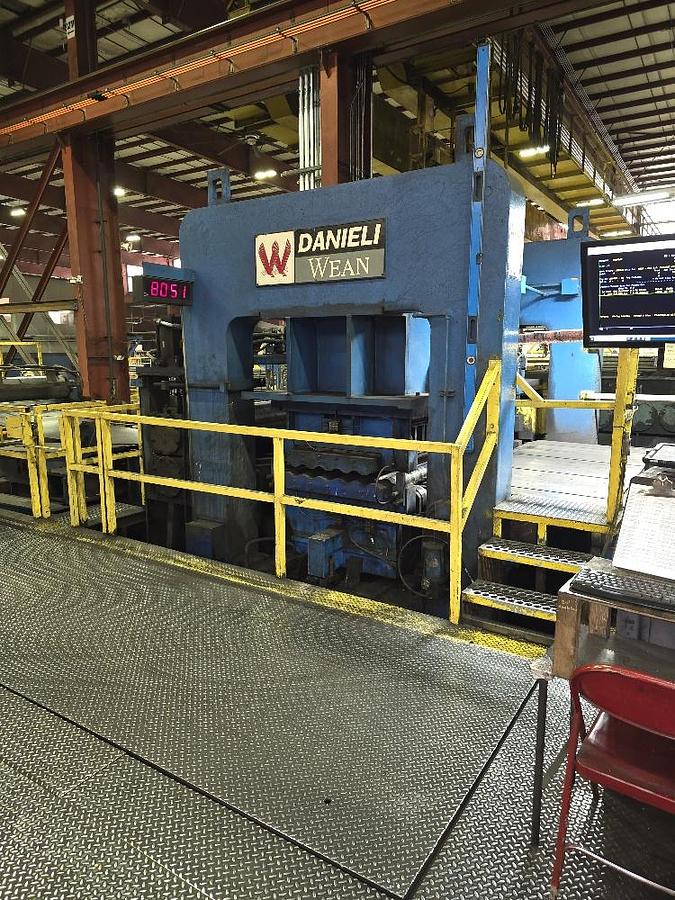 Used 96" Danieli Wean Leveler