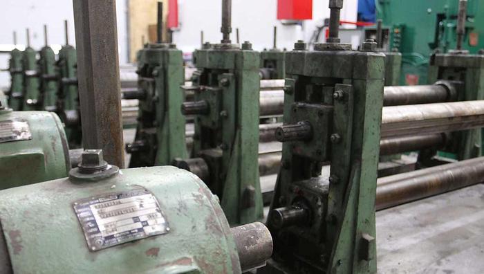 Used 13 STANDS X 3" X 44" BRADBURY ROLLFORMER