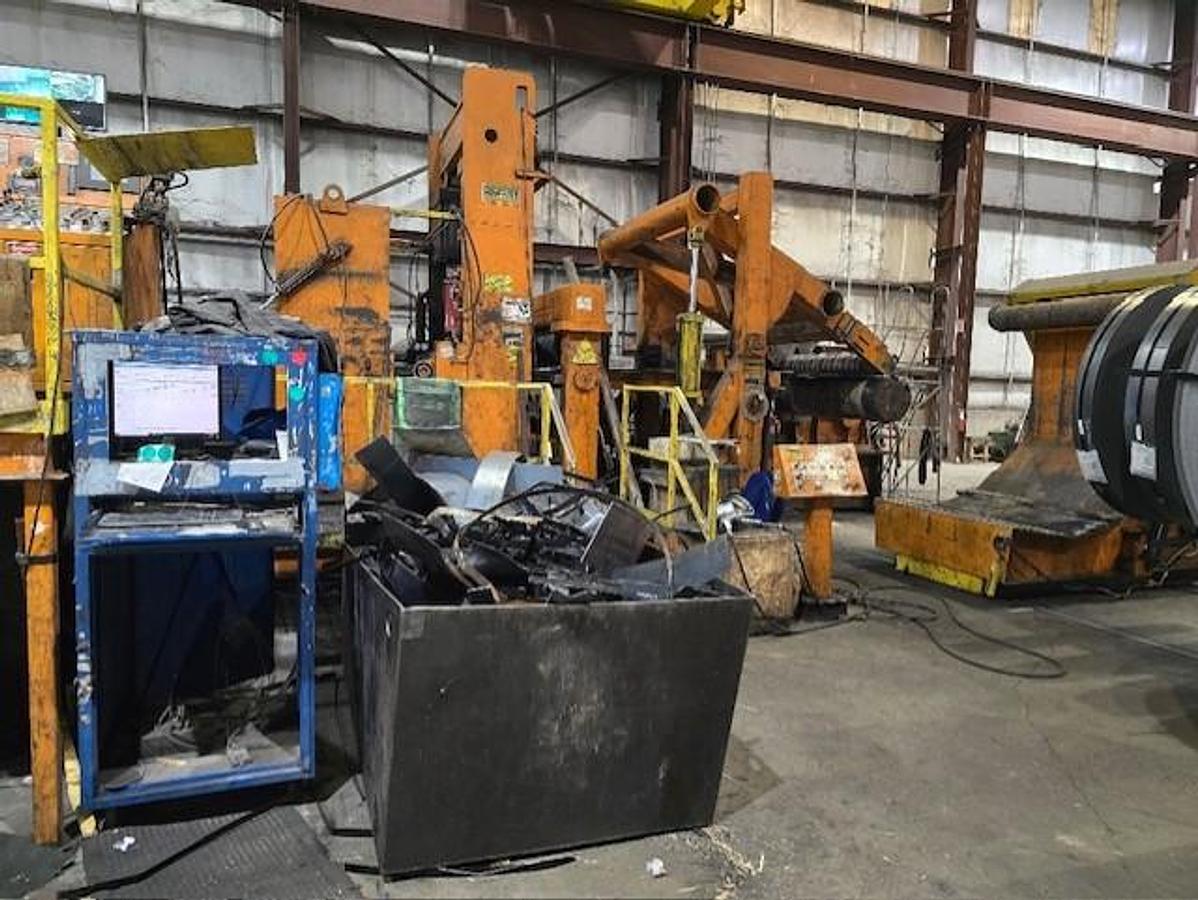 Used 60" x 1/2" x 60,000 Lbs. 