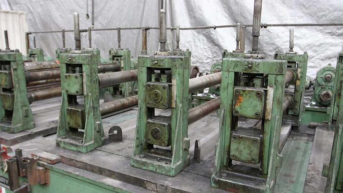 Used 13 STANDS X 3" X 44" BRADBURY ROLLFORMER