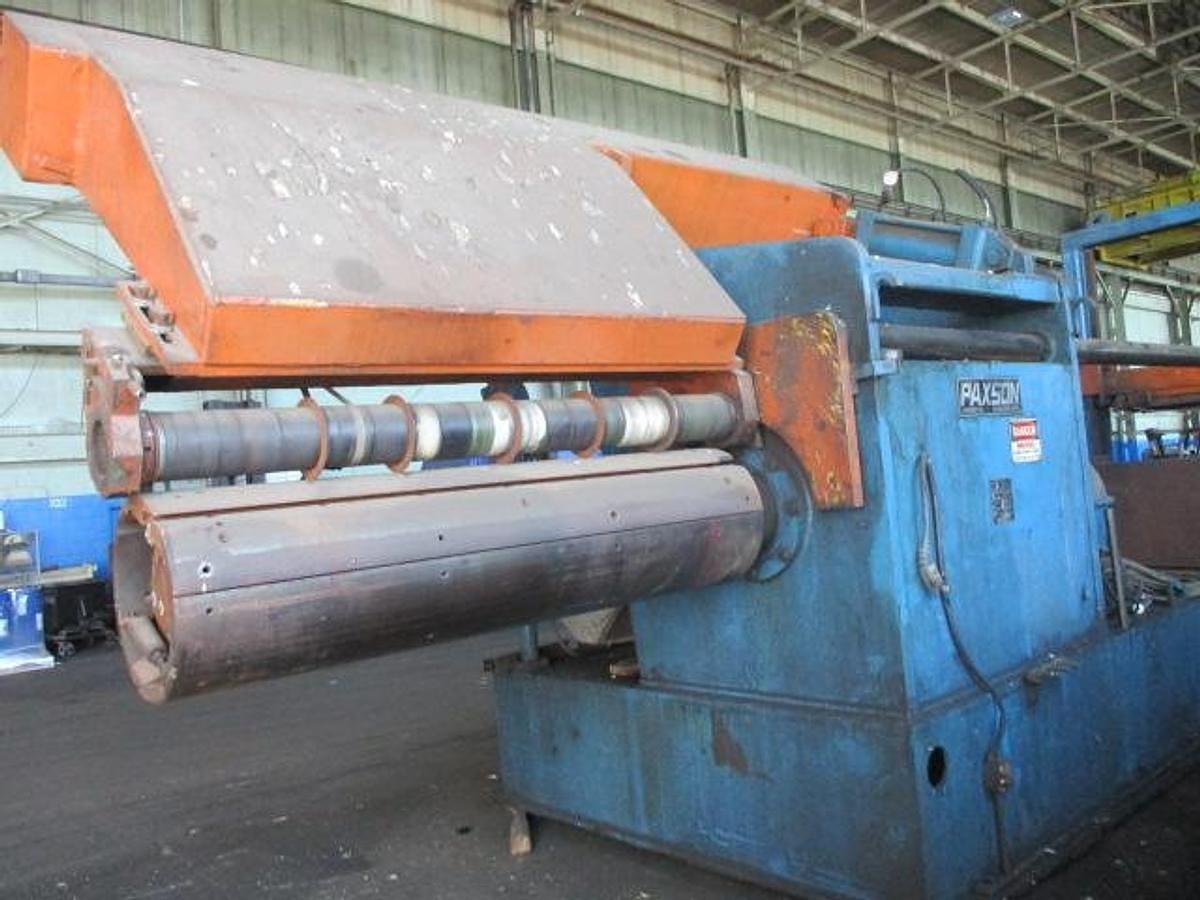 Used 72" x 50,000 Lb. Paxson Recoiler (Used)
