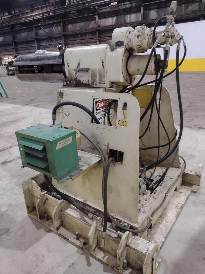 Used 20,000 LBS x 36" ASC DRIVEN UNCOILER COIL REEL