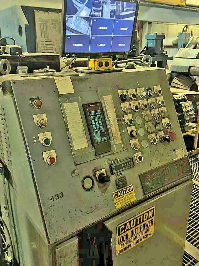 Used 72” X 0.500” X 60,000 Lbs. Delta Cut-To-Length Line