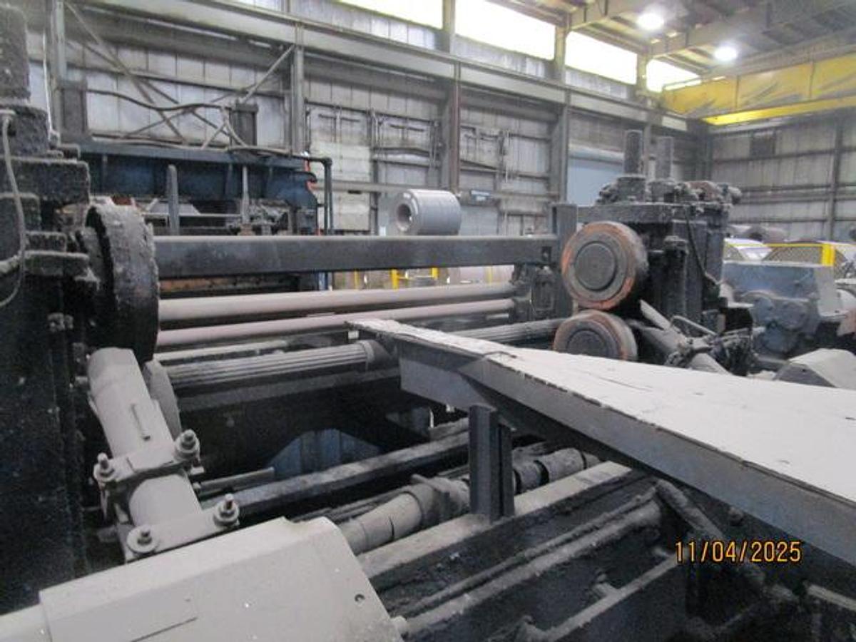 Used 72" x .250" Butech Scrap Chopper & Bradbury Edger Trimmer