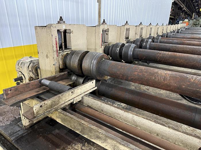 Used 18 STAND X 4" X 60"W BRADBURY MODEL #03-60-18 ROLLFORMER