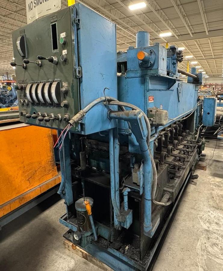 Used 60” x .070" x 30,000 Lbs. Rowe/Herr-Voss Cut-To-Length Line