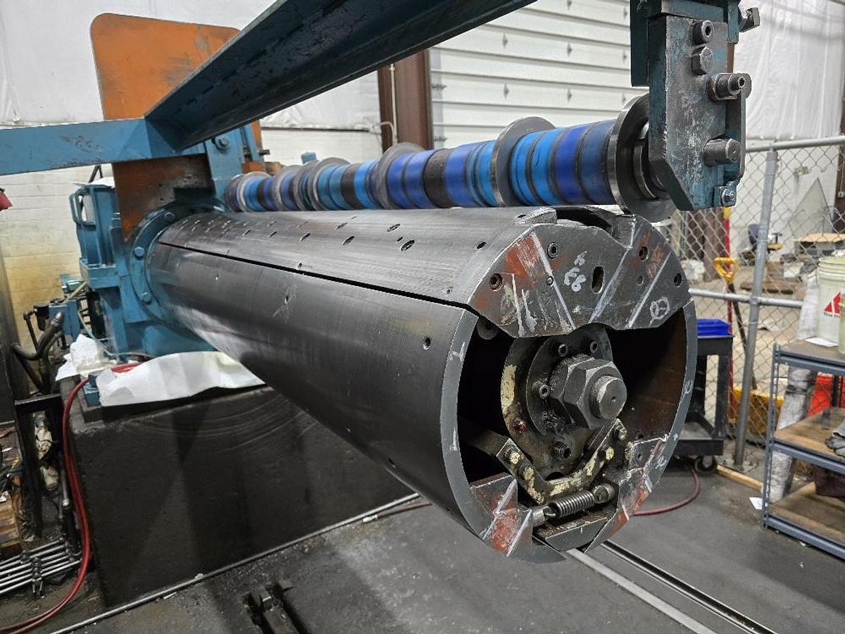 Used 72” X 50,000 Lb Loopco Slitting Line